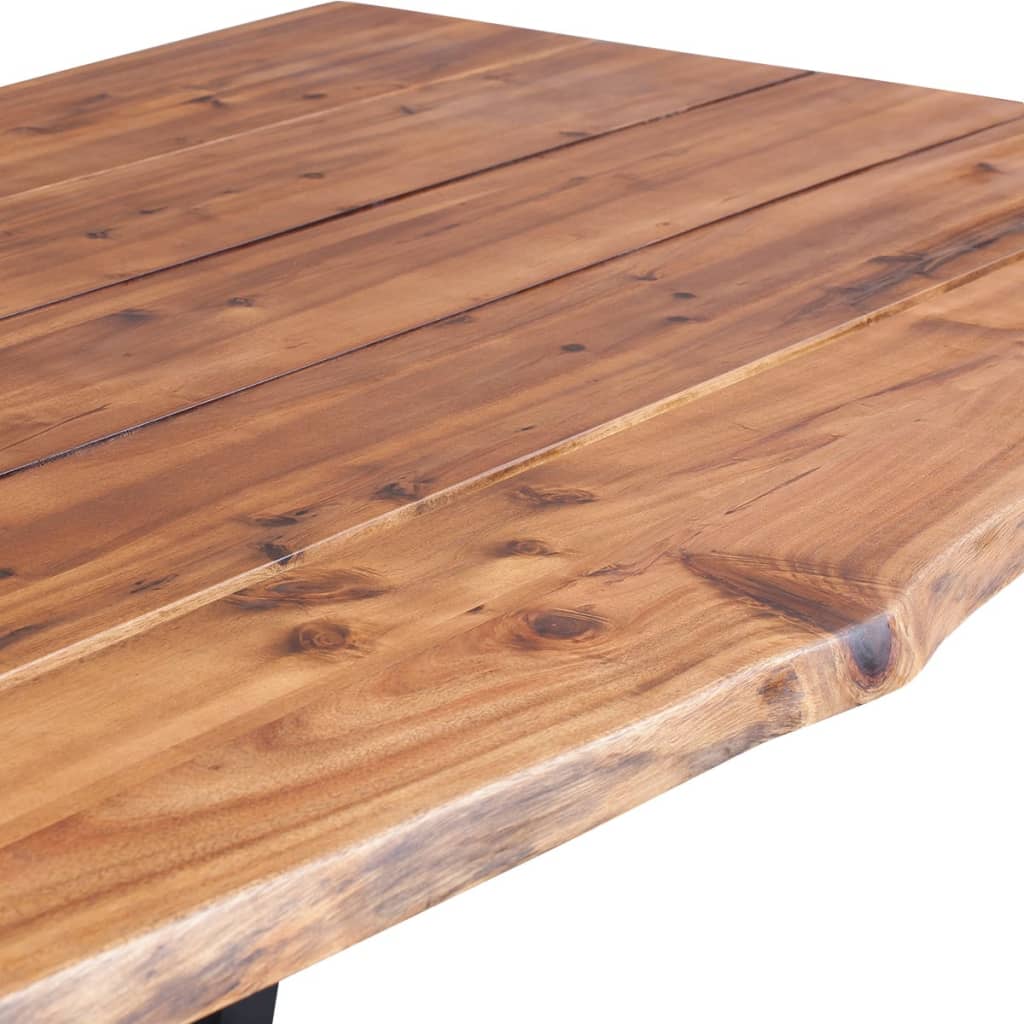 Tavolo da Pranzo 170x90x75 cm in Legno Massello Acacia | homemem39