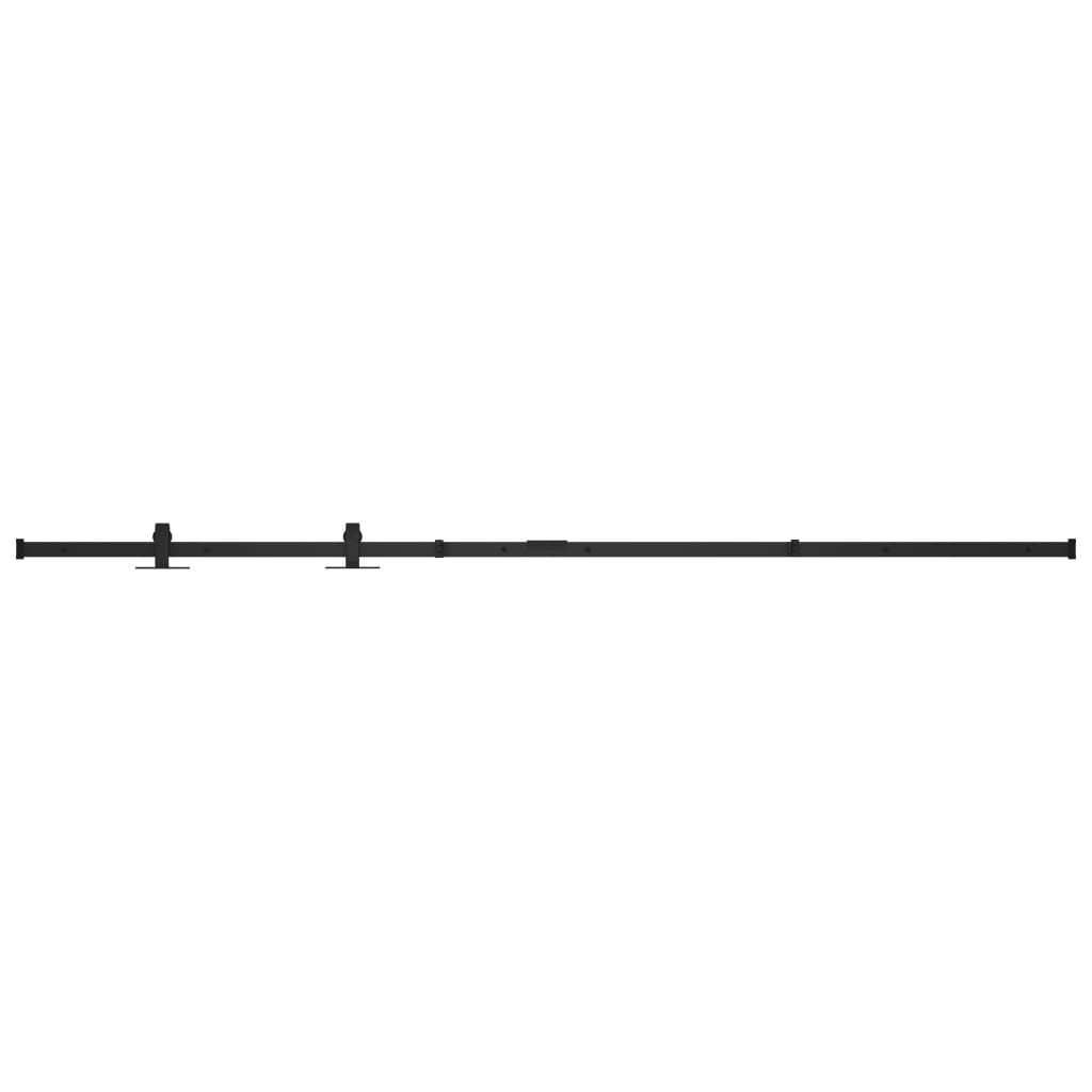 Kit Mini Anta Scorrevole Armadio in Acciaio al Carbonio 183 cm - homemem39