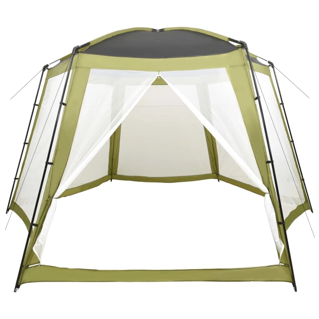 Tenda per Piscina in Tessuto 500x433x250 cm Verde | homemem39