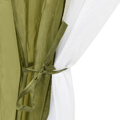 Tenda per Piscina in Tessuto 500x433x250 cm Verde | homemem39