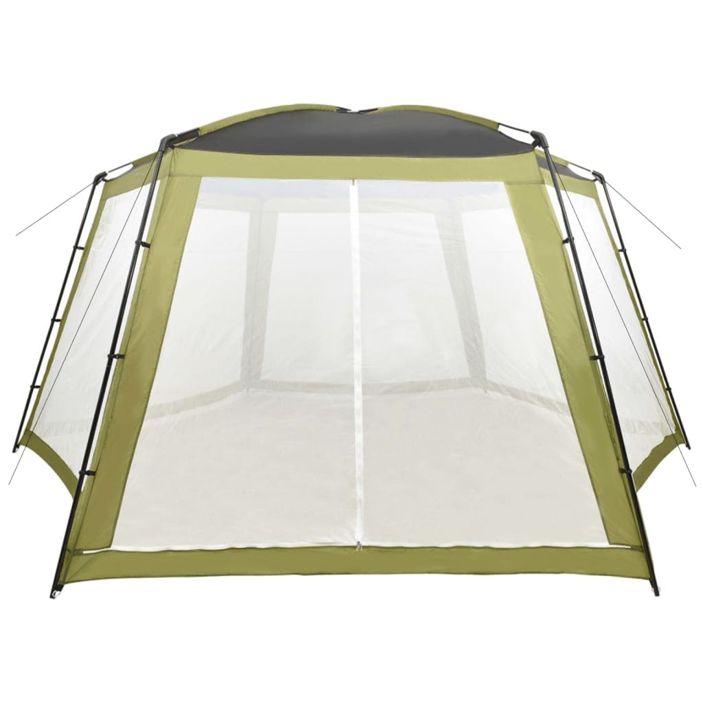 Tenda per Piscina in Tessuto 660x580x250 cm Verde | homemem39