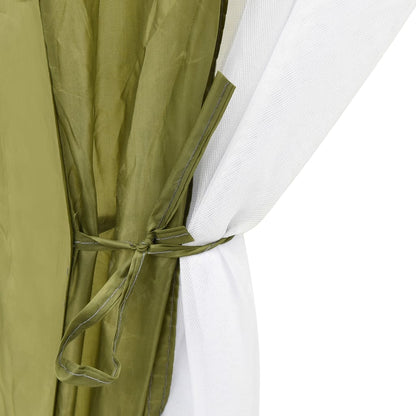 Tenda per Piscina in Tessuto 660x580x250 cm Verde | homemem39