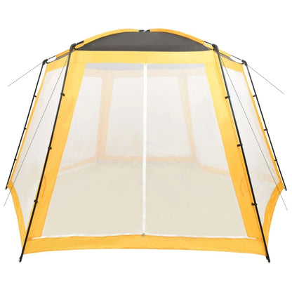 Tenda per Piscina in Tessuto 500x433x250 cm Gialla | homemem39