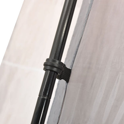 Tenda per Piscina in Tessuto 660x580x250 cm Grigia | homemem39