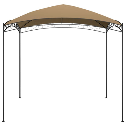 Gazebo 3x3x2,65 m Grigio Talpa 180 g/m² - homemem39