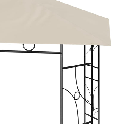 Gazebo 3x3x2,7 m Crema 160 g/m² - homemem39