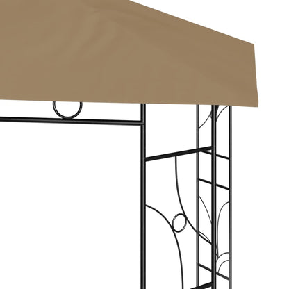 Gazebo 3x3x2,7 m Grigio Talpa 160 g/m² - homemem39