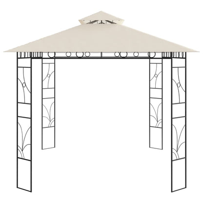 Gazebo 4x3x2,7 m Crema 160 g/m² - homemem39