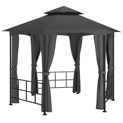 Gazebo con Pareti Laterali 3,1x2,7 m