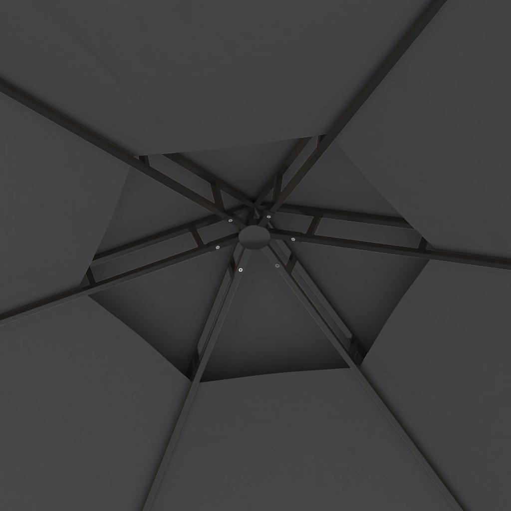 Gazebo con Pareti Laterali 3,1x2,7 m