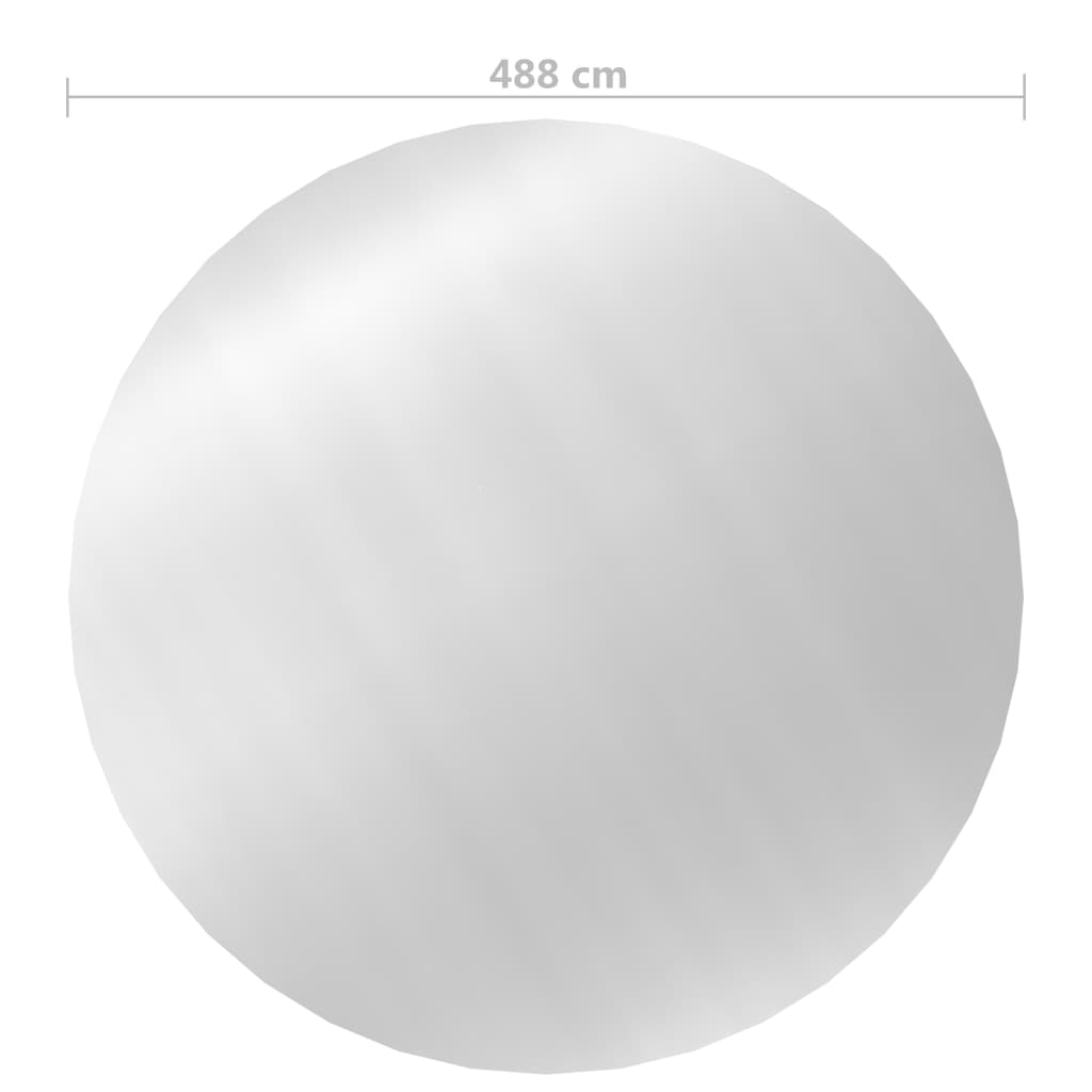 Copertura per Piscina Argento 488 cm PE | homemem39