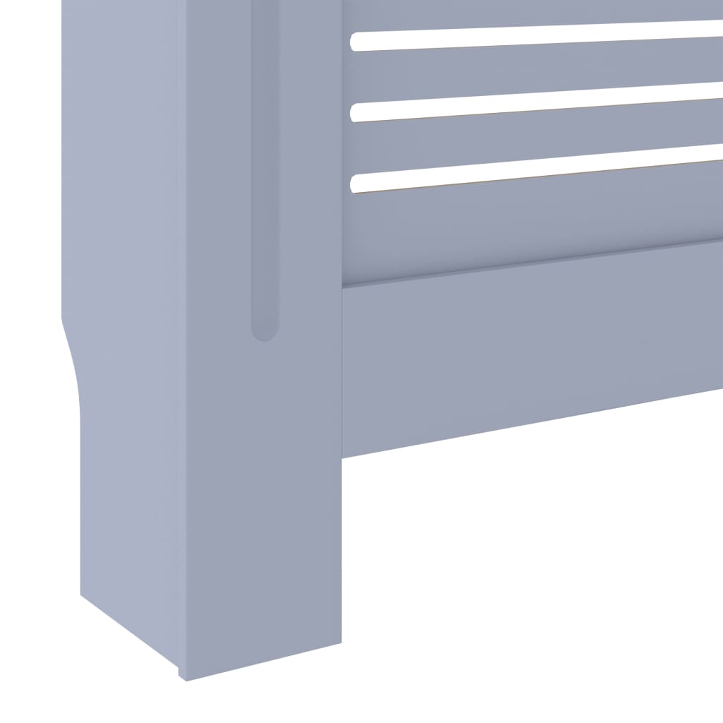 Gray Radiator Cover in MDF 205 cm