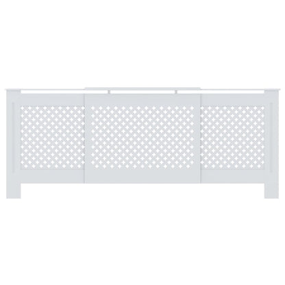 Copertura per Radiatore Bianca in MDF 205 cm - homemem39