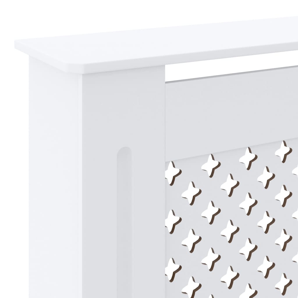 Copertura per Radiatore Bianca in MDF 205 cm - homemem39