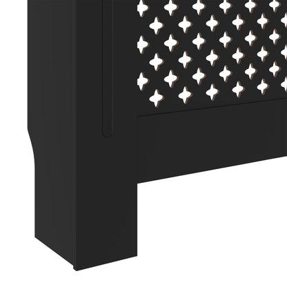 Copertura per Radiatore Nera in MDF 205 cm - homemem39
