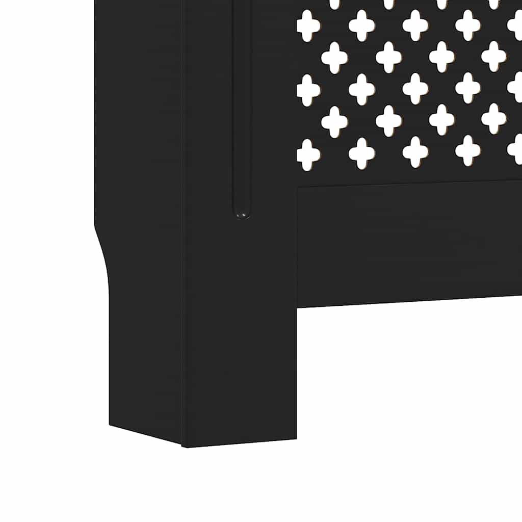 Copertura per Radiatore Nera in MDF 205 cm