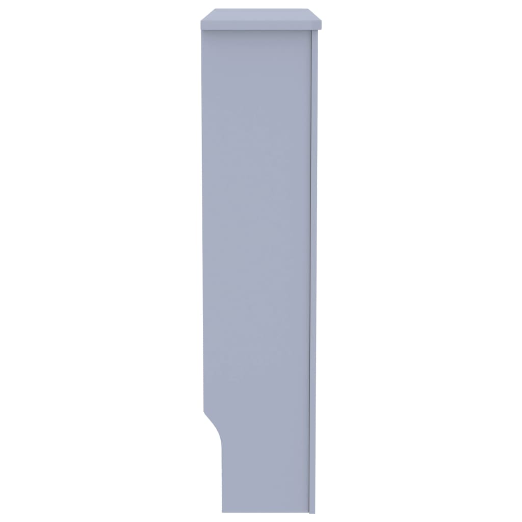 Gray Radiator Cover in MDF 78 cm