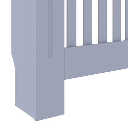 Gray Radiator Cover in MDF 78 cm