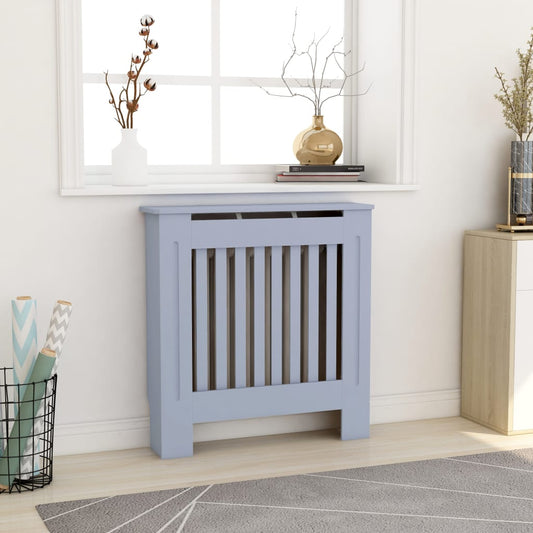 Gray Radiator Cover in MDF 78 cm