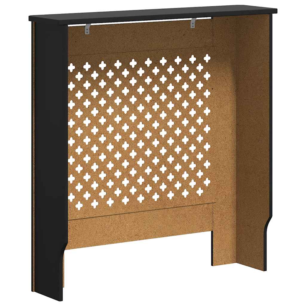 Copertura per Radiatore Nera in MDF 78 cm