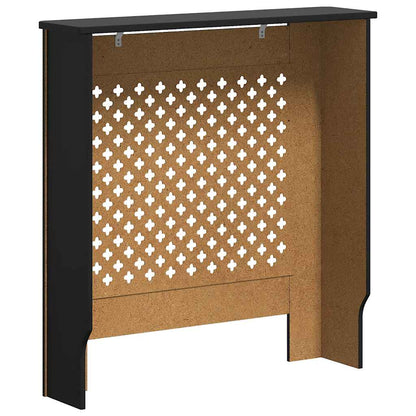 Copertura per Radiatore Nera in MDF 78 cm