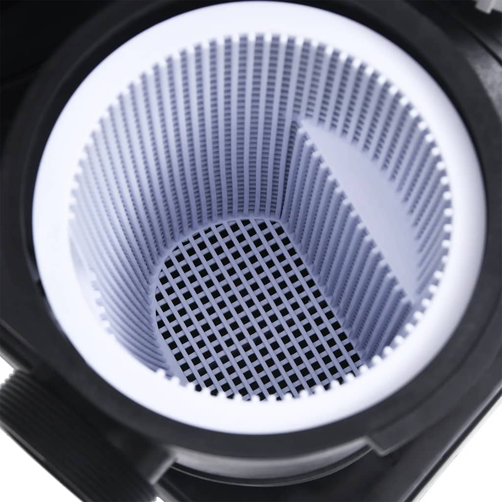 Filtro a Sabbia con Pompa a 7 Vie da 1000 W Blu e Nero | homemem39