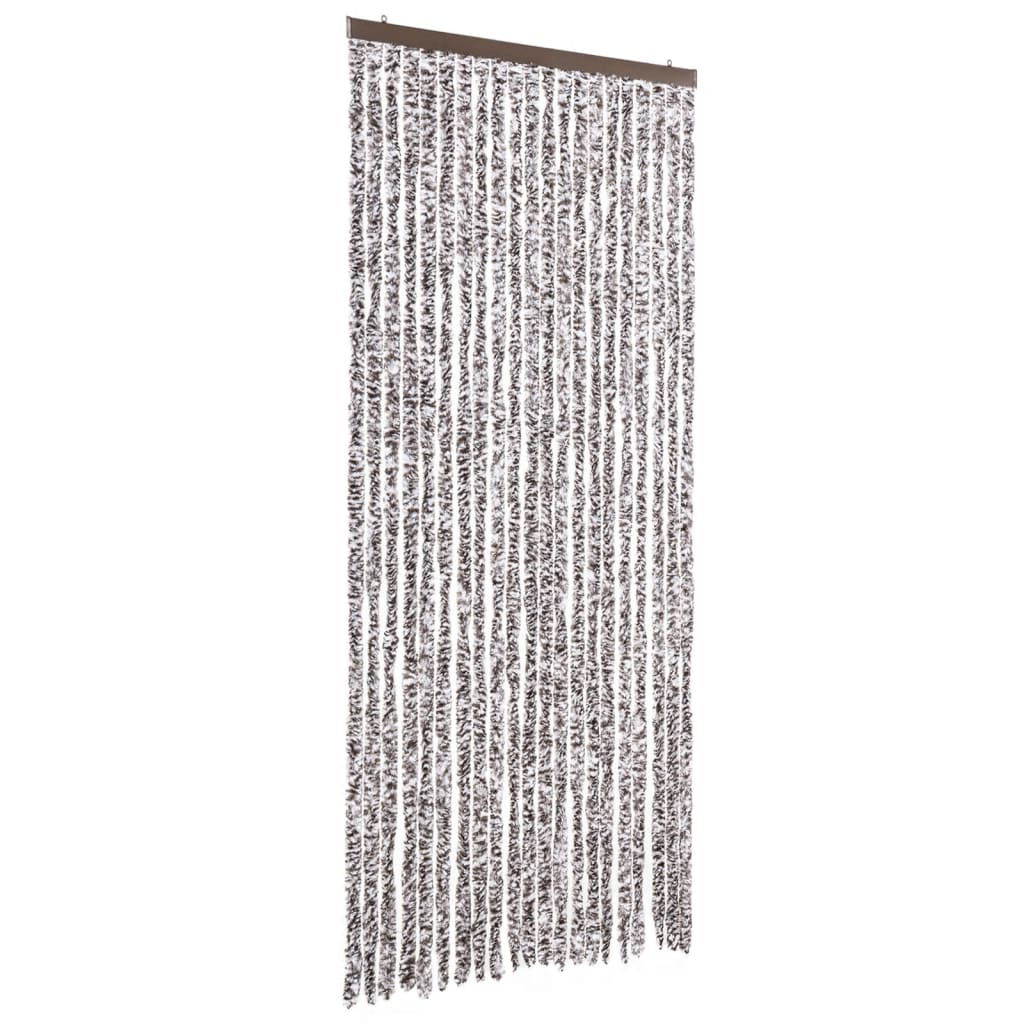 Zanzariera Marrone e Beige 90x200 cm Ciniglia - homemem39