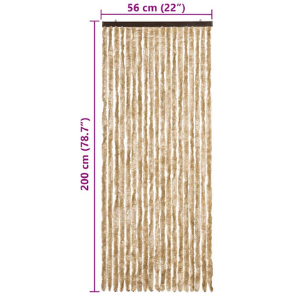 Zanzariera Beige 56x200 cm Ciniglia