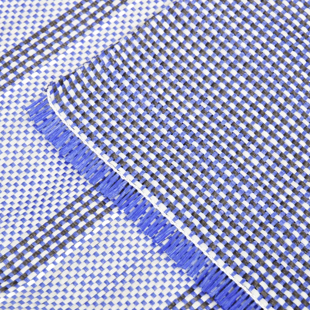 Tappeto da Tenda 250x200 cm Blu