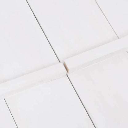 Sabbiera in Legno di Abete Bianca 95x90x15 cm - homemem39