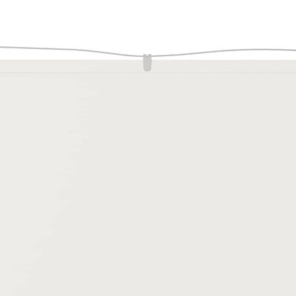 Paravento Verticale Bianco 140x800 cm Tessuto Oxford
