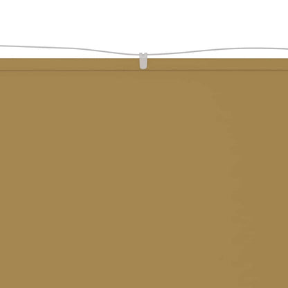 Paravento Verticale Beige 60x600 cm in Tessuto Oxford