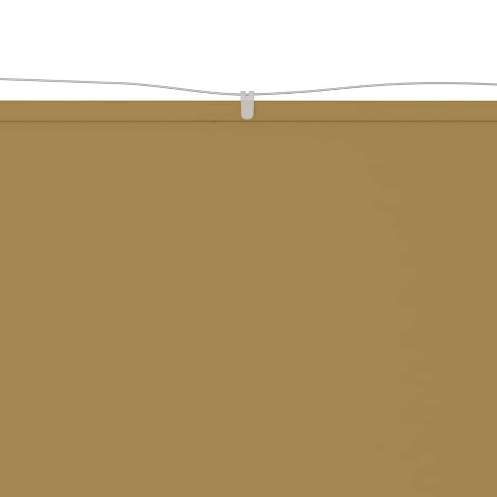 Paravento Verticale Beige 140x1000 cm in Tessuto Oxford