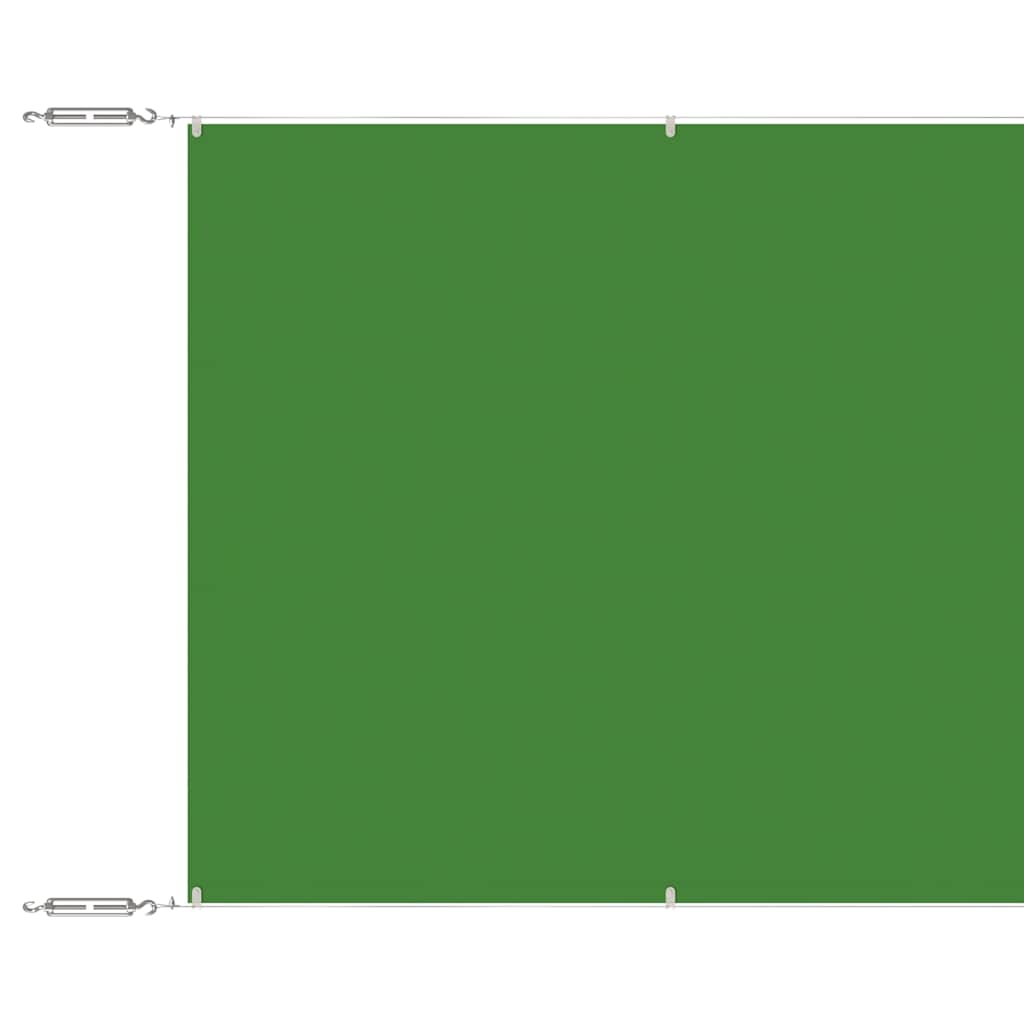 Paravento Verticale Verde Chiaro 140x800 cm in Tessuto Oxford