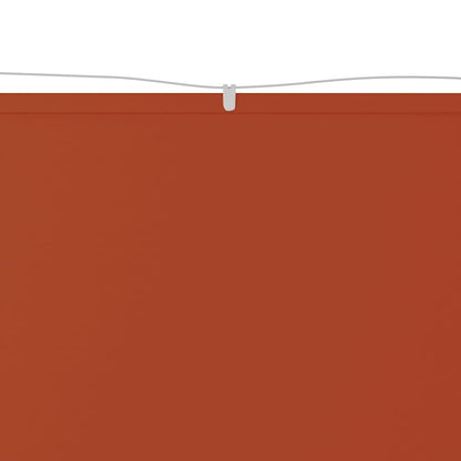 Paravento Verticale Terracotta 60x1000 cm in Tessuto Oxford