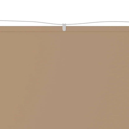 Paravento Verticale Tortora 60x1200 cm in Tessuto Oxford