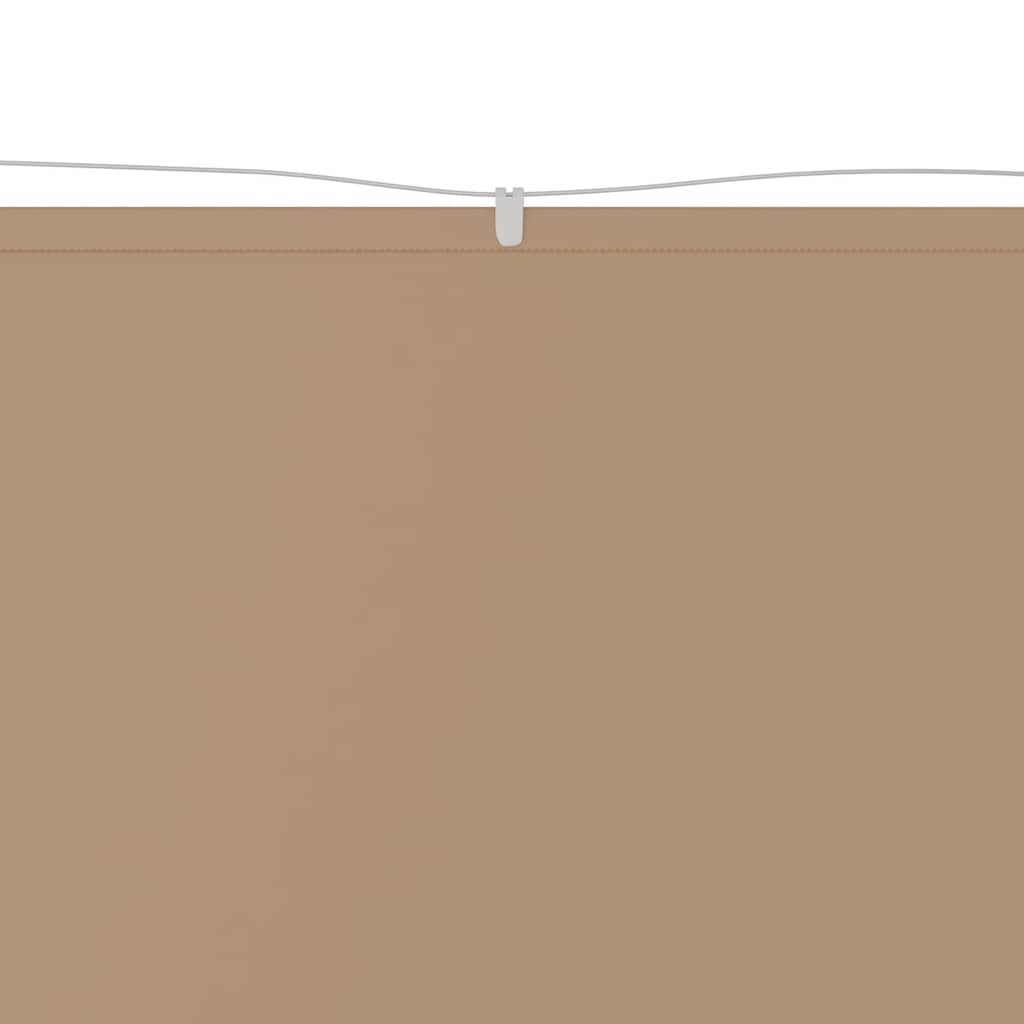 Paravento Verticale Tortora 100x1000 cm in Tessuto Oxford | homemem39