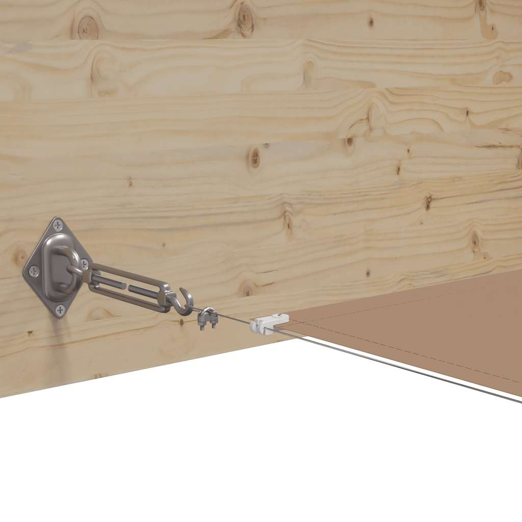 Paravento Verticale Tortora 100x1000 cm in Tessuto Oxford | homemem39