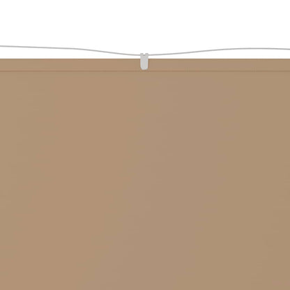 Paravento Verticale Tortora 180x1000 cm in Tessuto Oxford