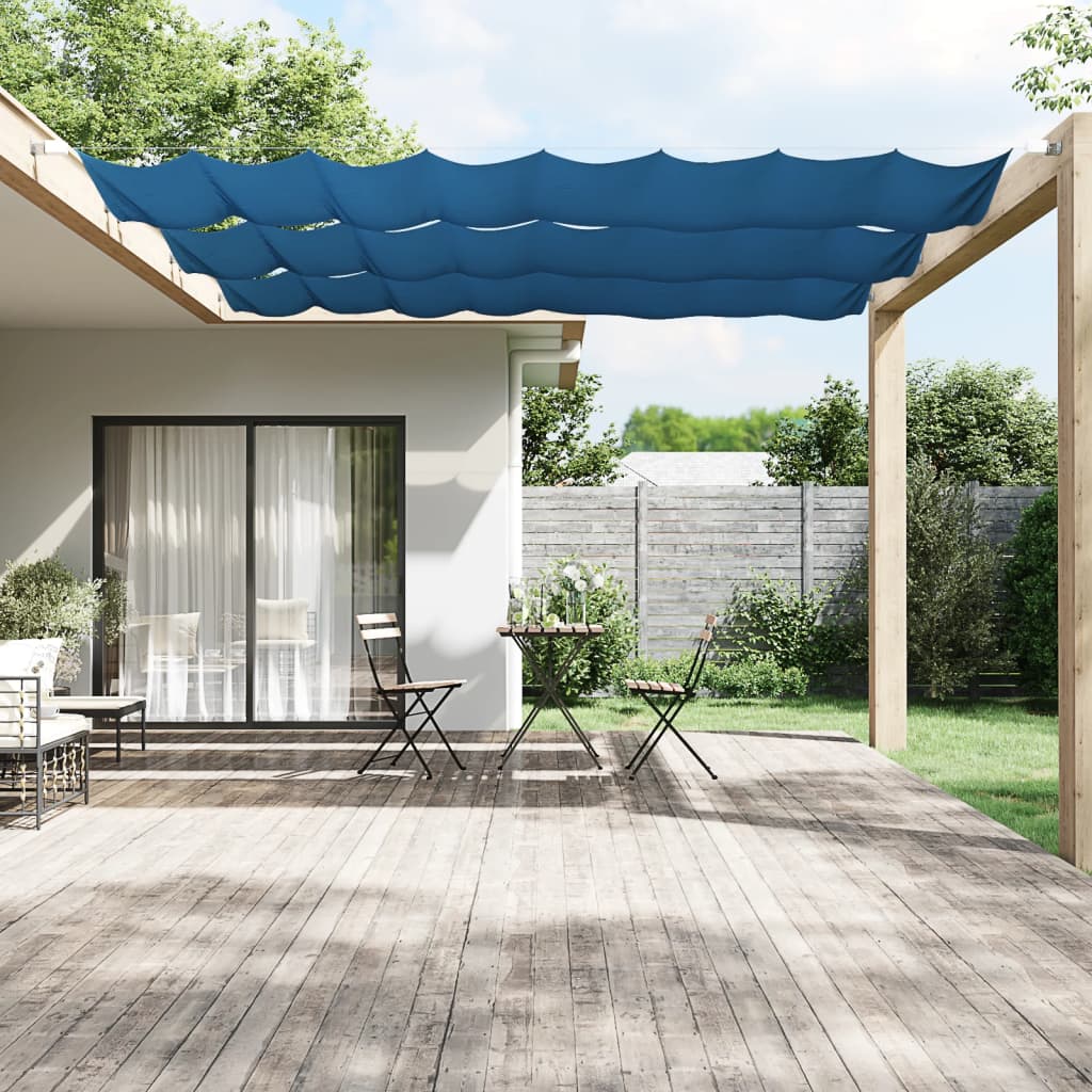 Paravento Verticale Blu 60x600 cm in Tessuto Oxford - homemem39