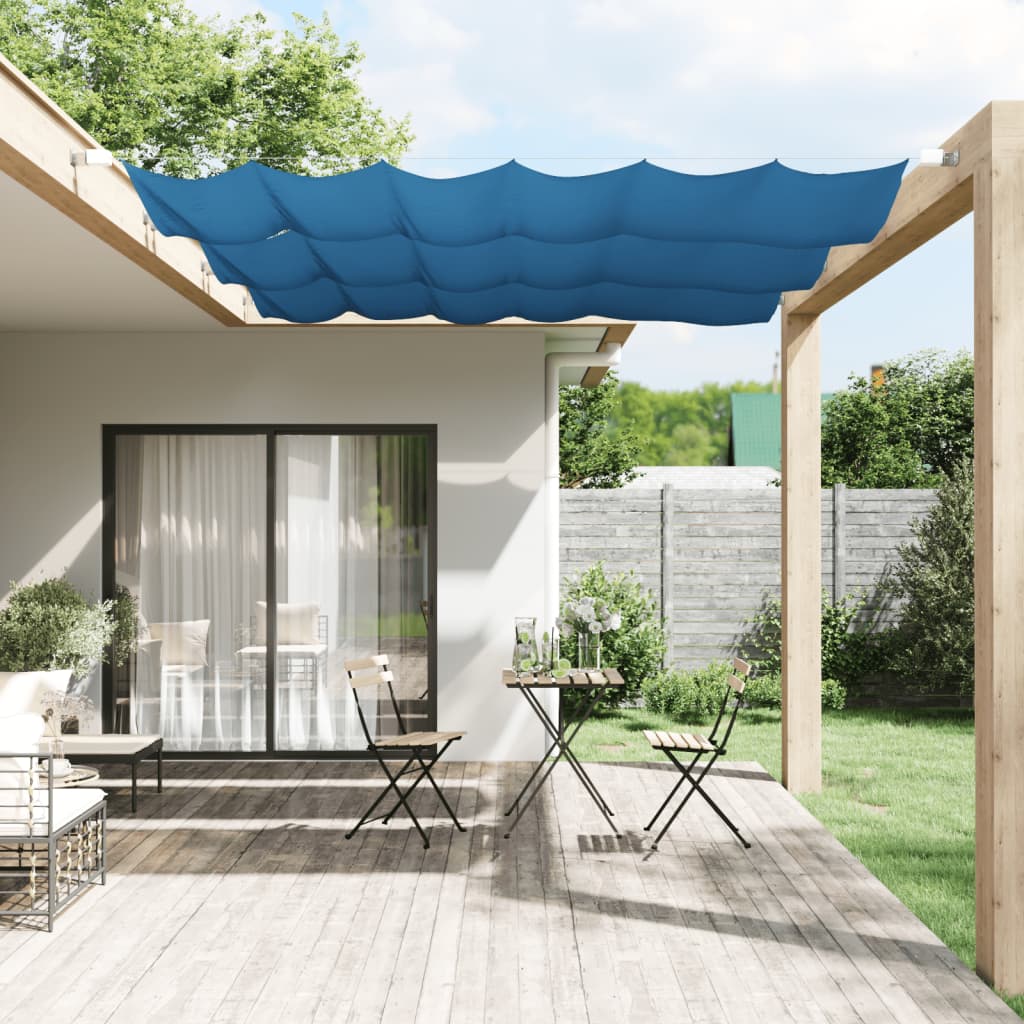 Paravento Verticale Blu 100x270 cm in Tessuto Oxford - homemem39