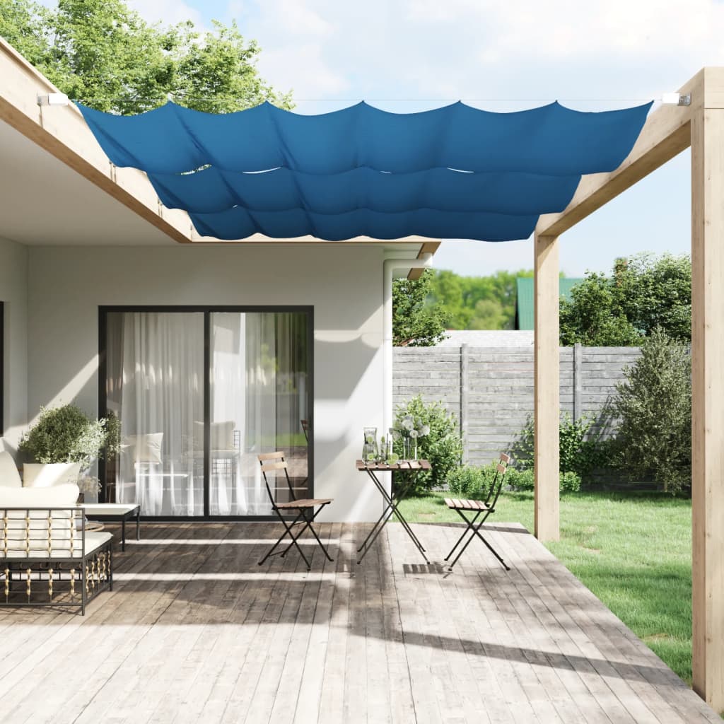 Paravento Verticale Blu 140x270 cm in Tessuto Oxford