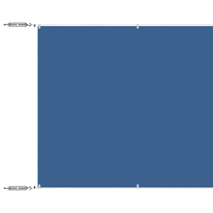 Paravento Verticale Blu 140x800 cm in Tessuto Oxford