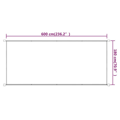 Paravento Verticale Blu 180x600 cm in Tessuto Oxford - homemem39