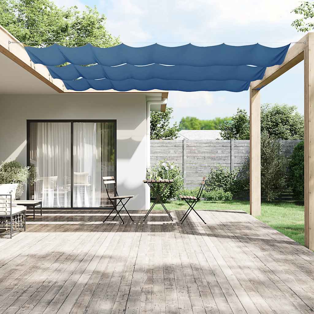 Paravento Verticale Blu 180x800 cm in Tessuto Oxford