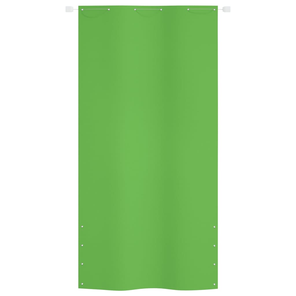 Paravento per Balcone Verde Chiaro 120x240 cm in Tessuto Oxford | homemem39
