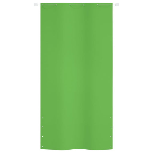 Paravento per Balcone Verde Chiaro 120x240 cm in Tessuto Oxford | homemem39