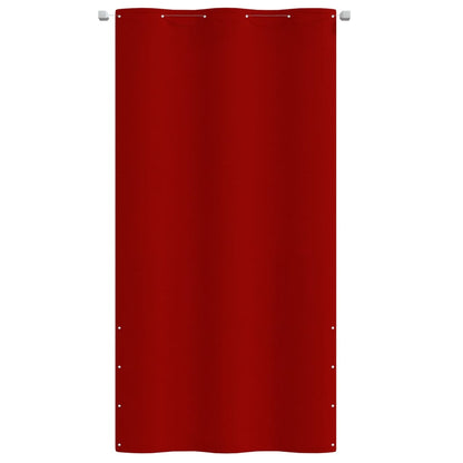 Paravento per Balcone Rosso 120x240 cm in Tessuto Oxford | homemem39