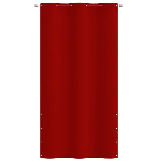 Paravento per Balcone Rosso 120x240 cm in Tessuto Oxford | homemem39