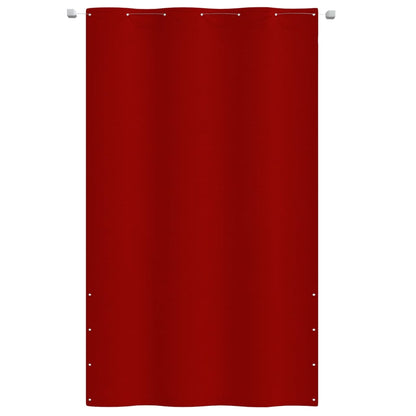 Paravento per Balcone Rosso 140x240 cm in Tessuto Oxford - homemem39